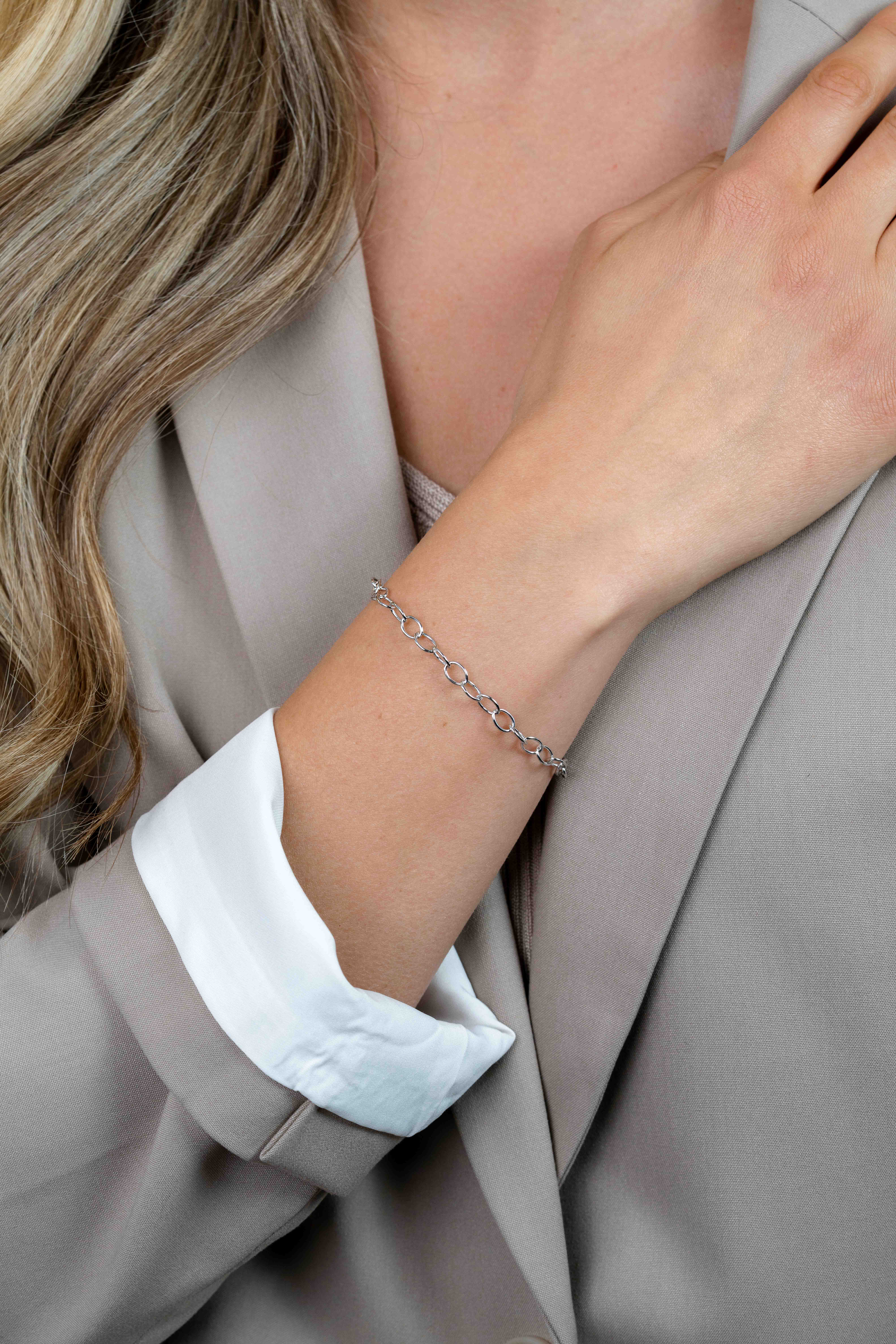 ZINZI CHARMS silbernes BasisArmband CH-A2