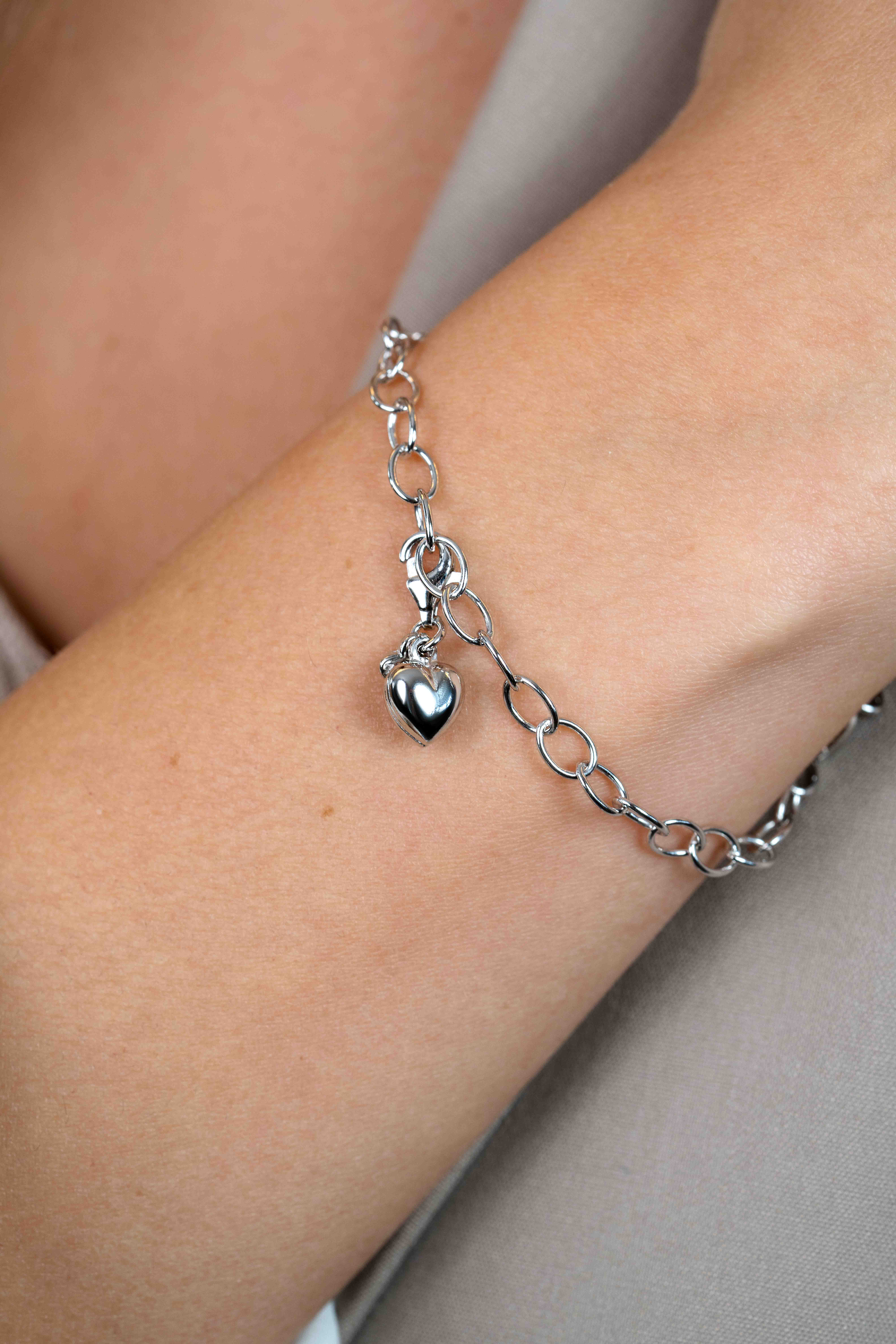 ZINZI CHARMS silbernes BasisArmband CH-A2