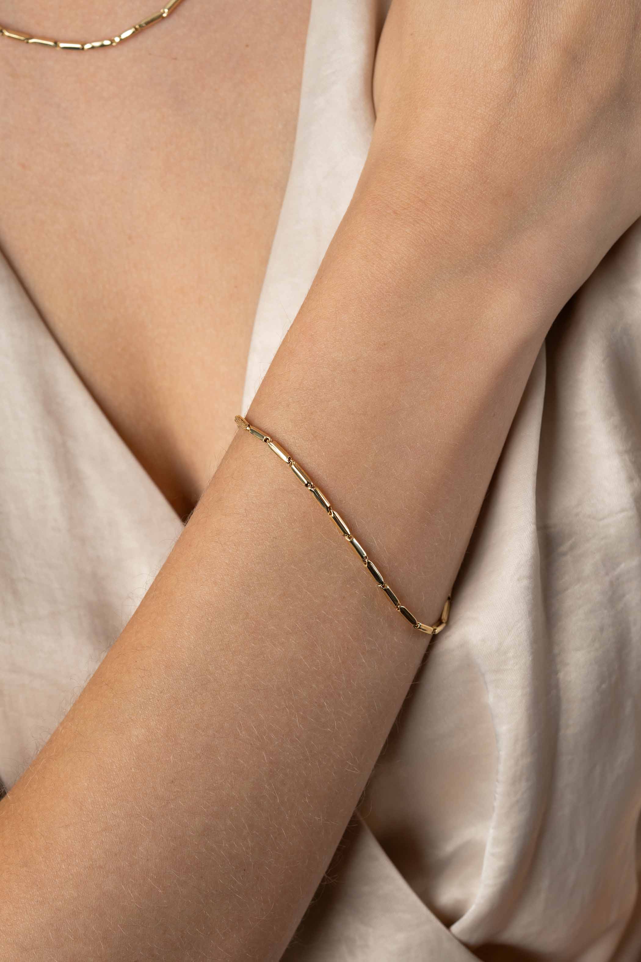 ZINZI GOLD armband staafjes