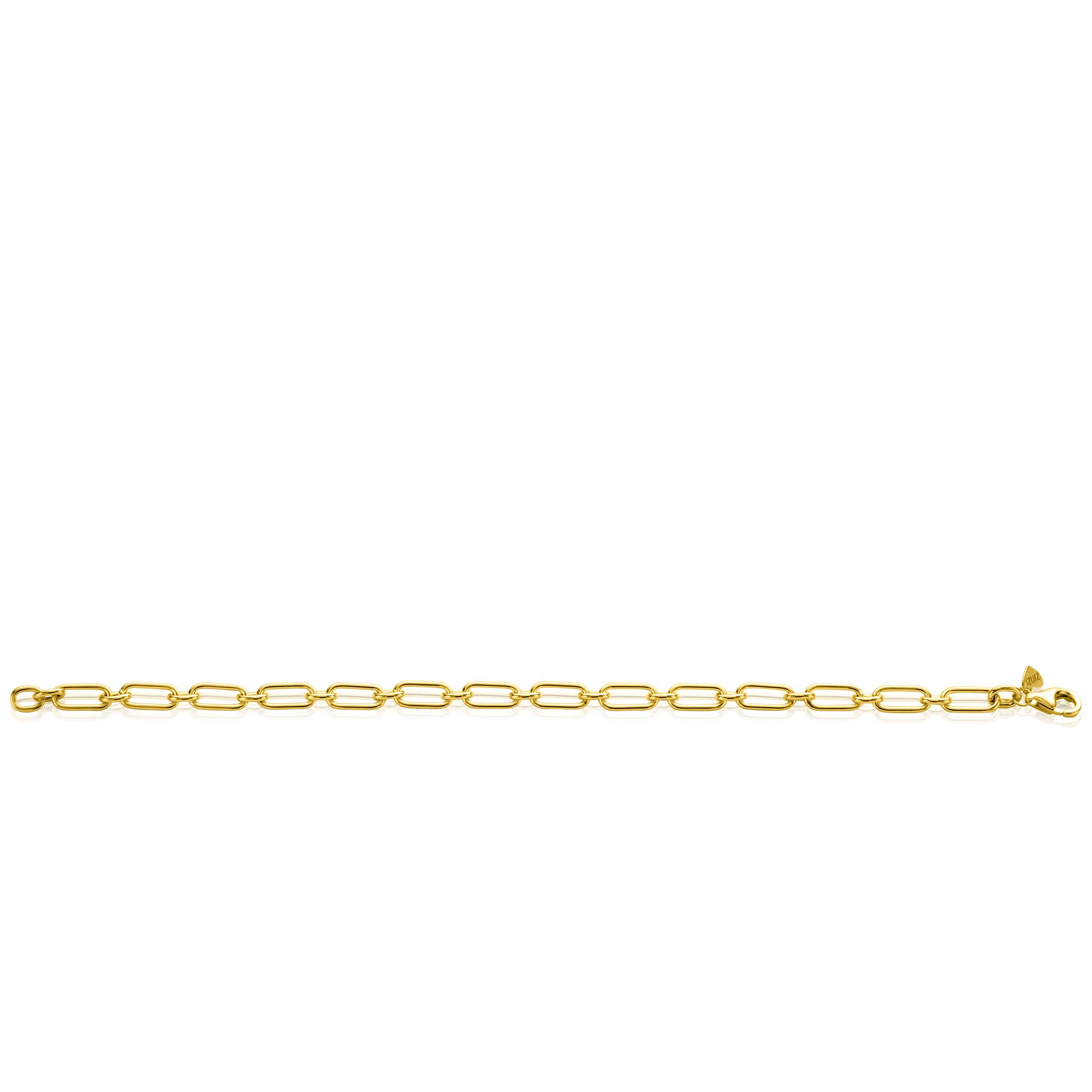 ZINZI GOLD armband fantasie ovale schakels 5mm