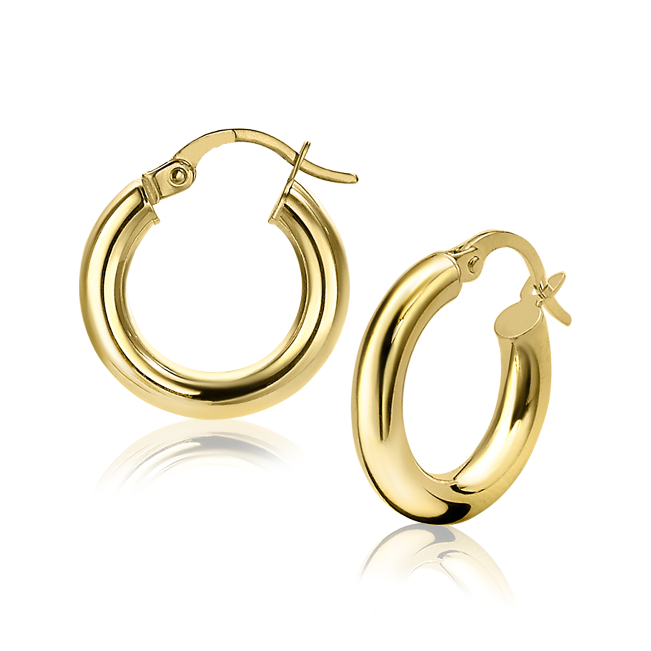 "ZINZI Gold 14 Karat goldene Creolen rund rohrförmig 15 x 3mm ZGO130ZINZI Gold 14 Karat goldene Creolen rund rohrförmig 15 x 3mm ZGO130ZINZI Gold 14 Karat goldene Creolen rund rohrförmig 15 x 3mm ZGO130ZINZI Gold 14 Karat goldene Creolen rund rohrförmig 1