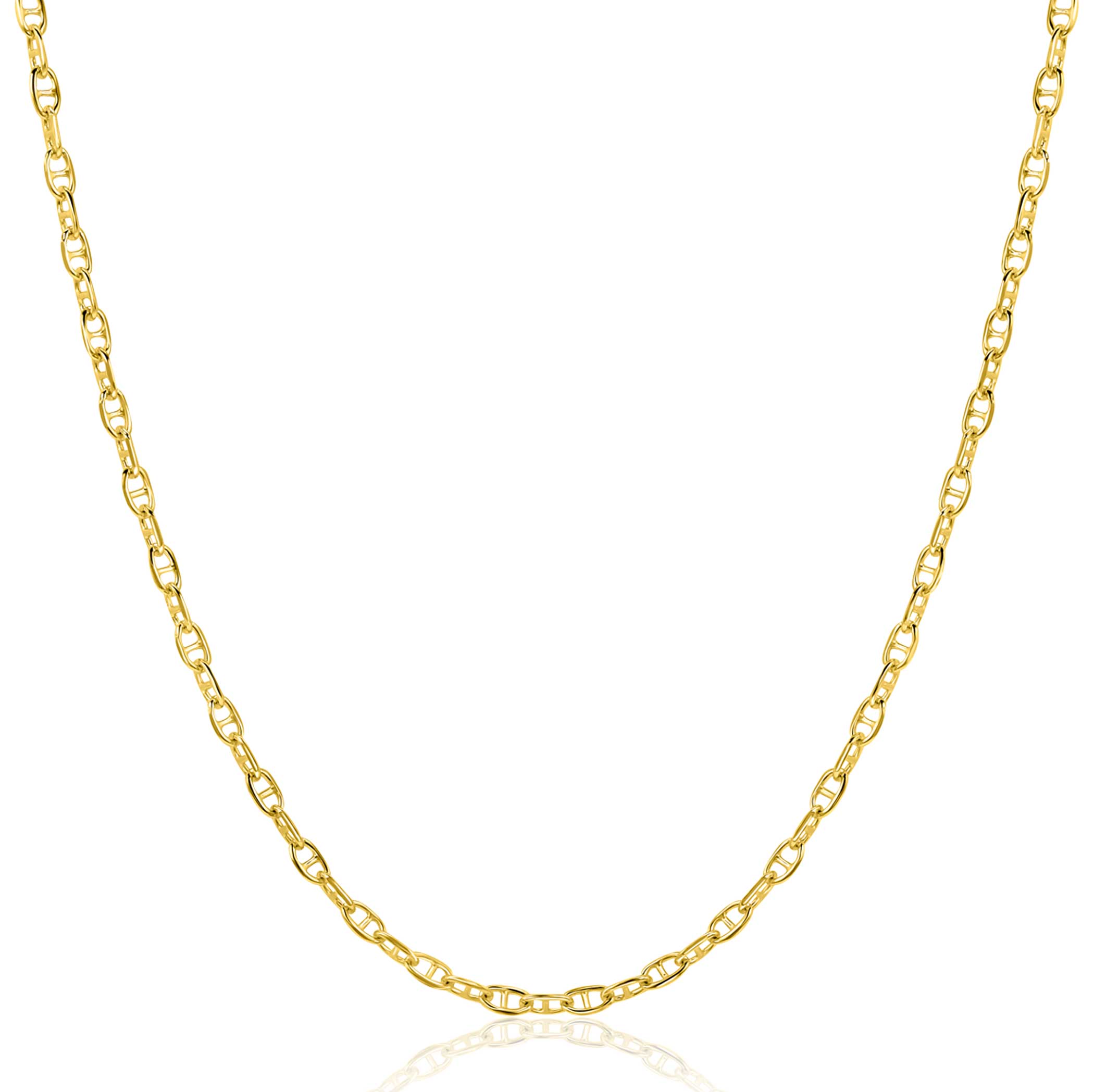 ZINZI GOLD collier marine schakels