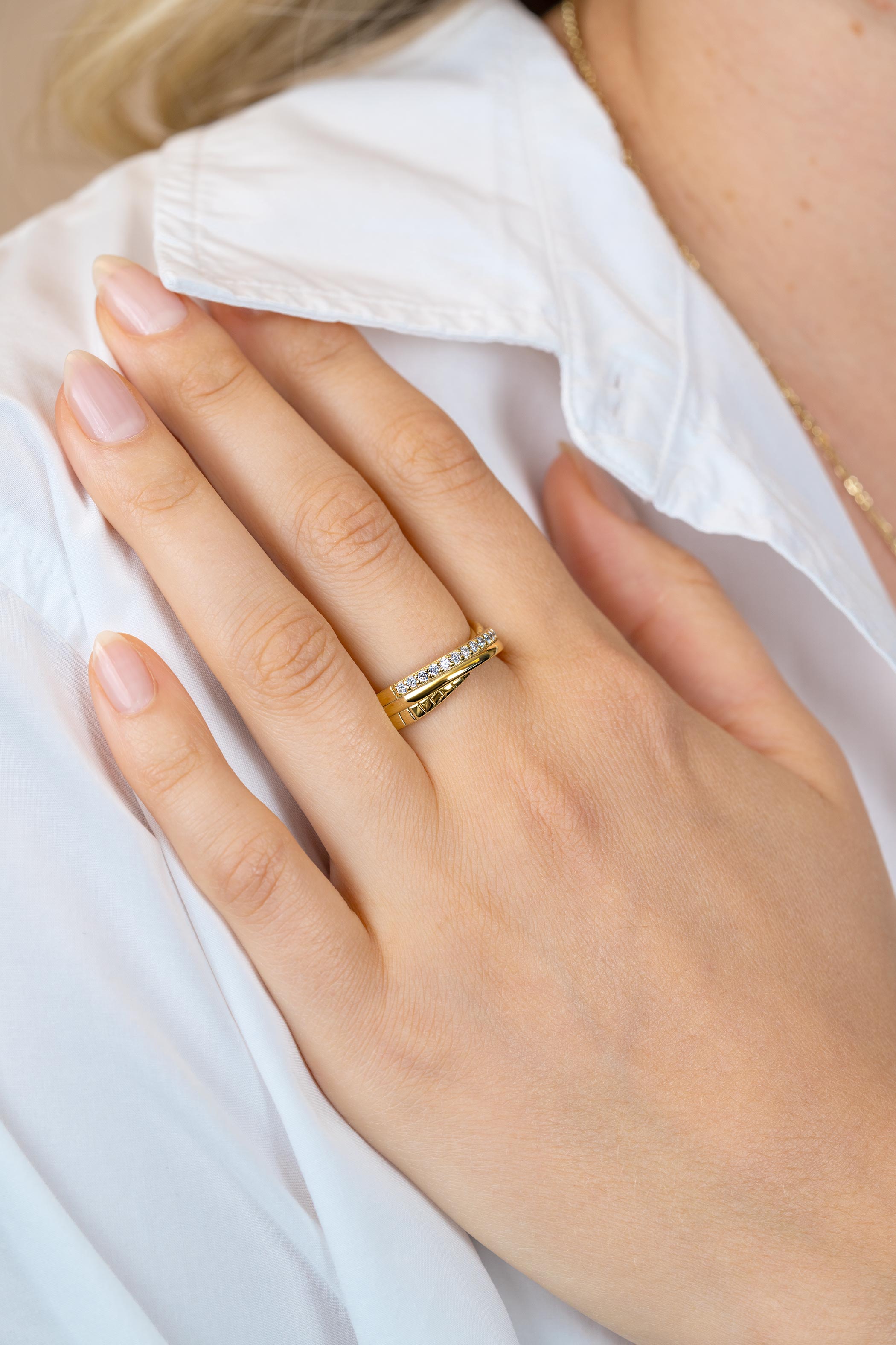 ZINZI zlv.ring gg.verg.crossover glad/zirc./bew.mt.62