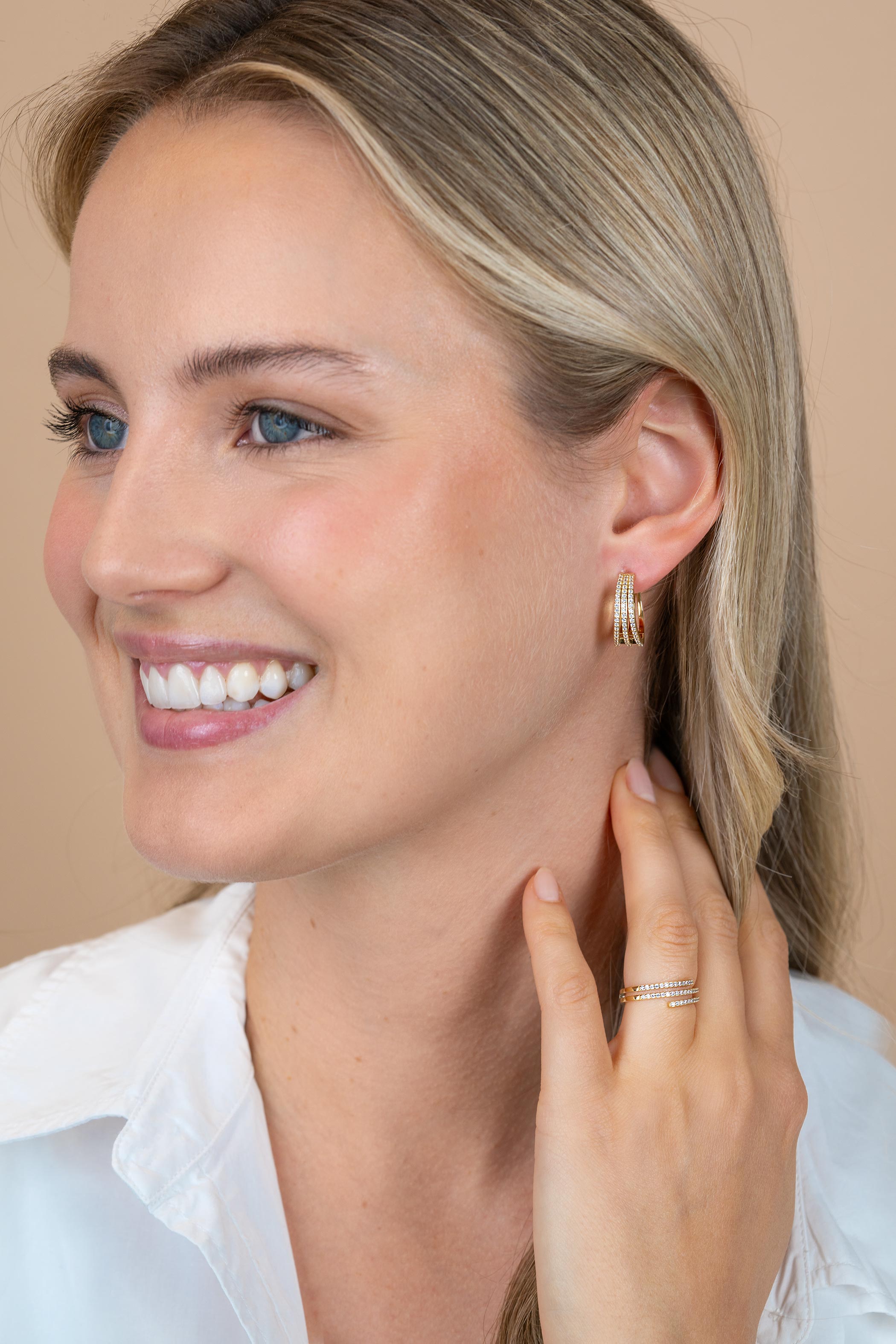 ZINZI zlv. ring gg.verg.slagmodel 3 banen zirc.mt.62