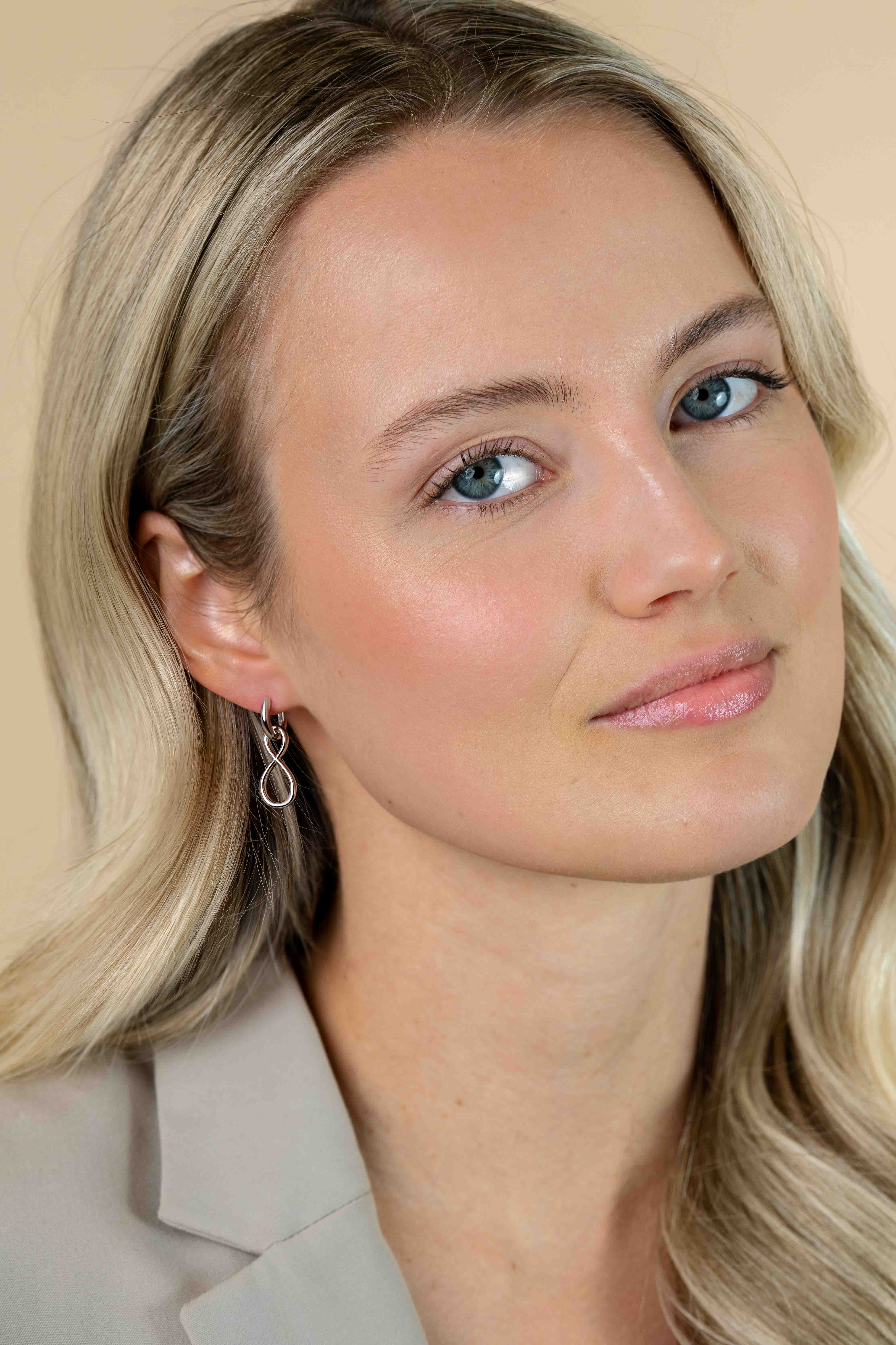 ZINZI zlv. oorbedels infinity