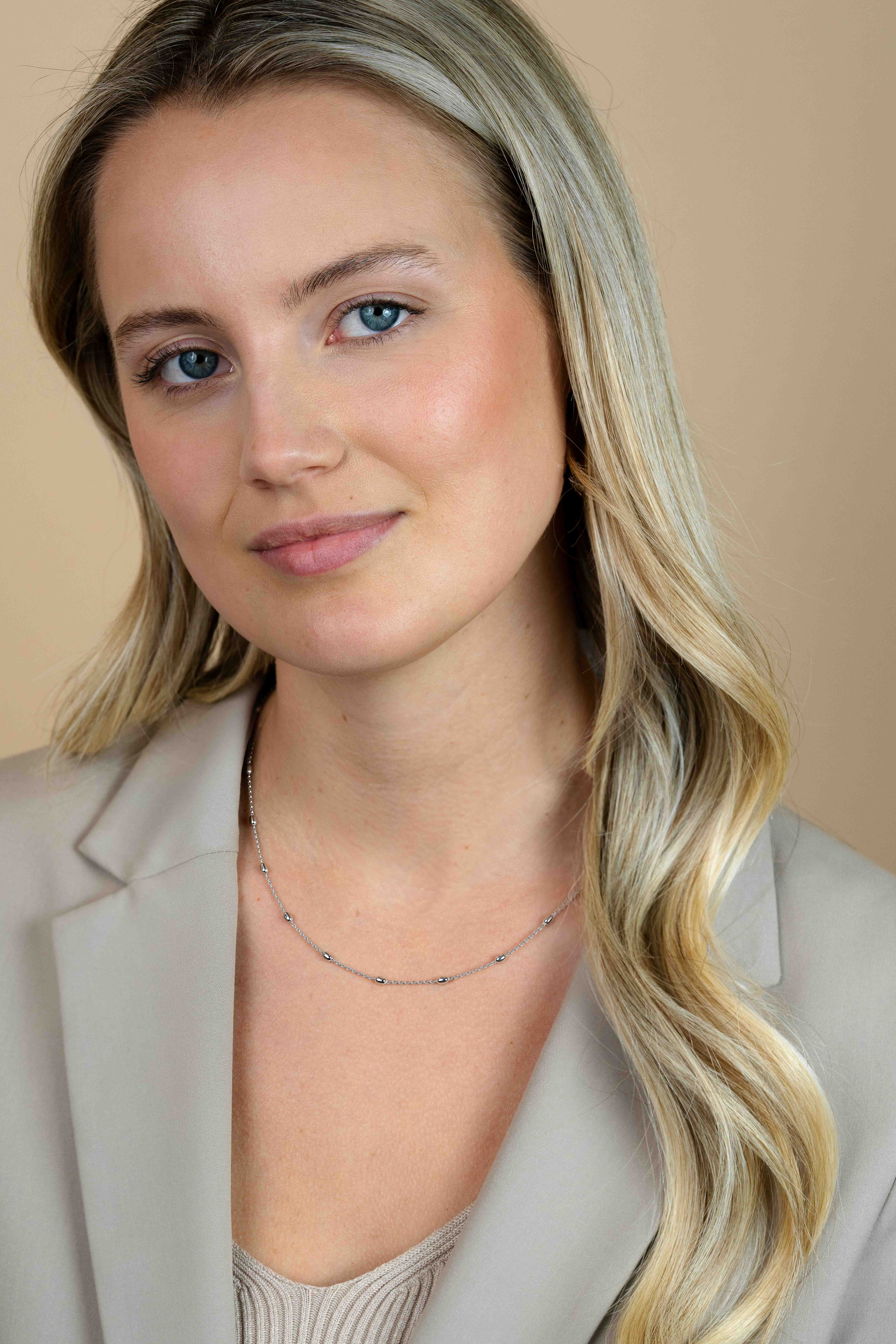 Zinzi silberne Fantasie Kette oval 45cm ZIC1232