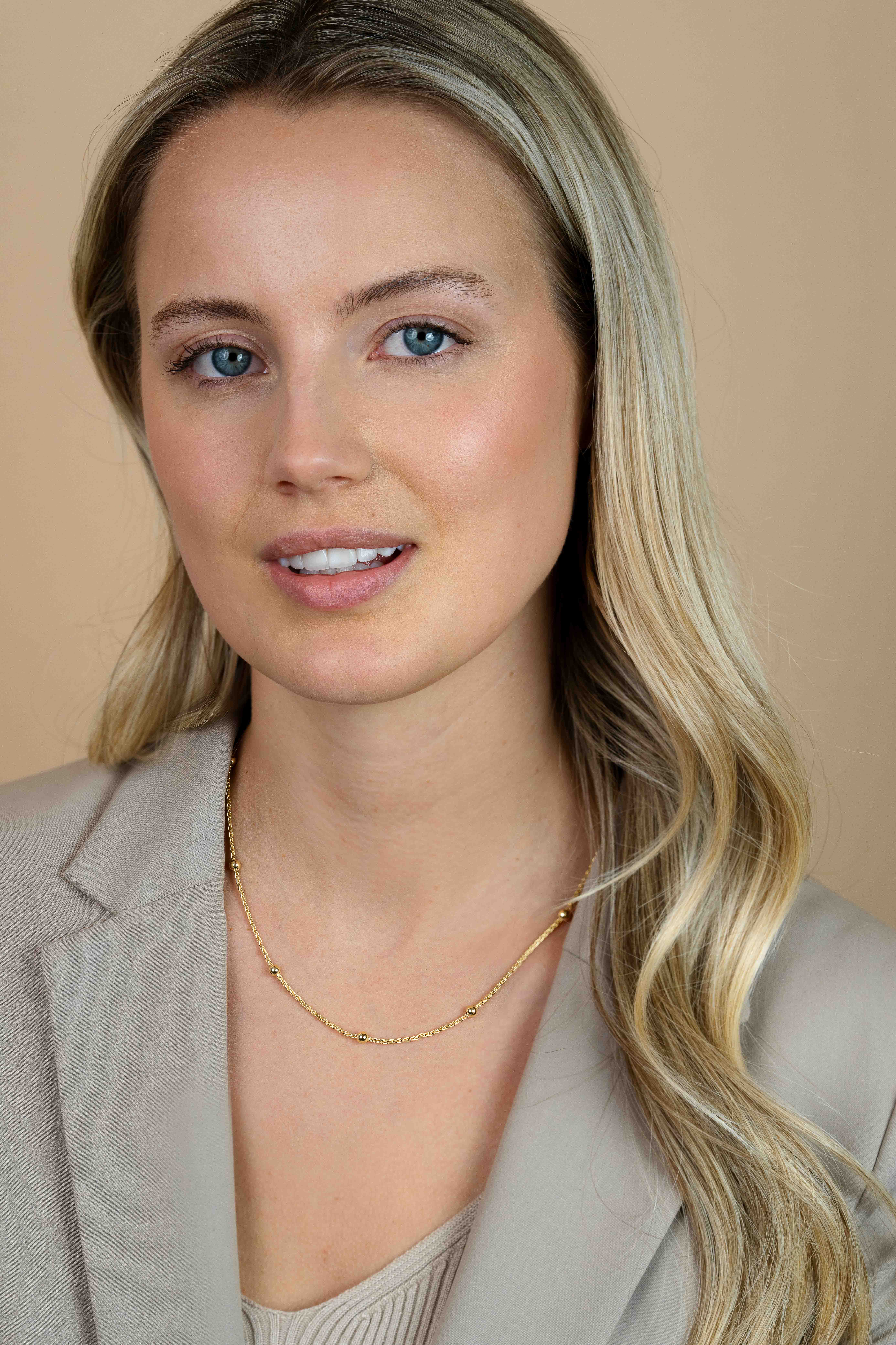 ZINZI silberne Fantasie Kette gelb vergoldet 42-45cm ZIC1128G