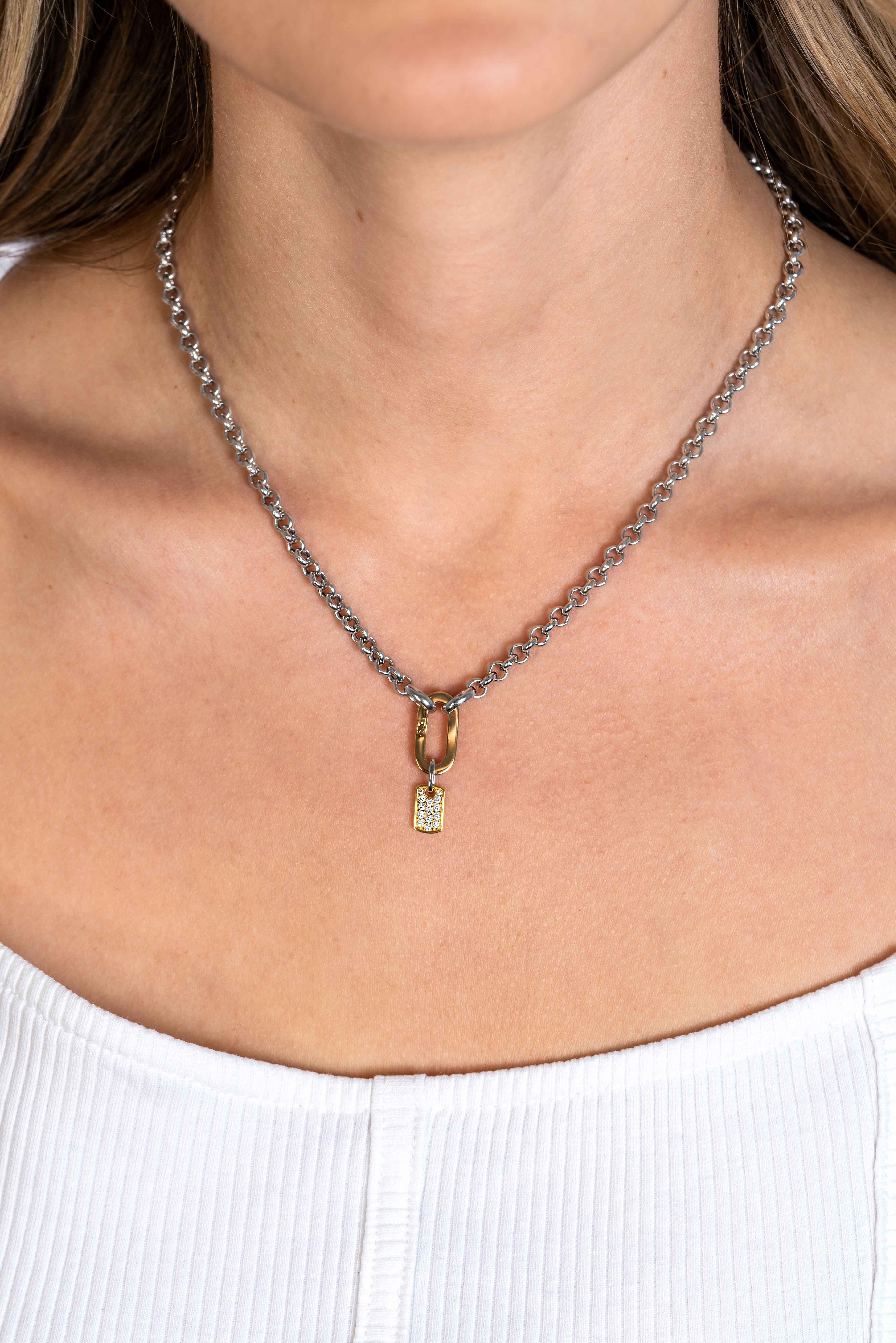 ZINZI zlv. collier 41cm