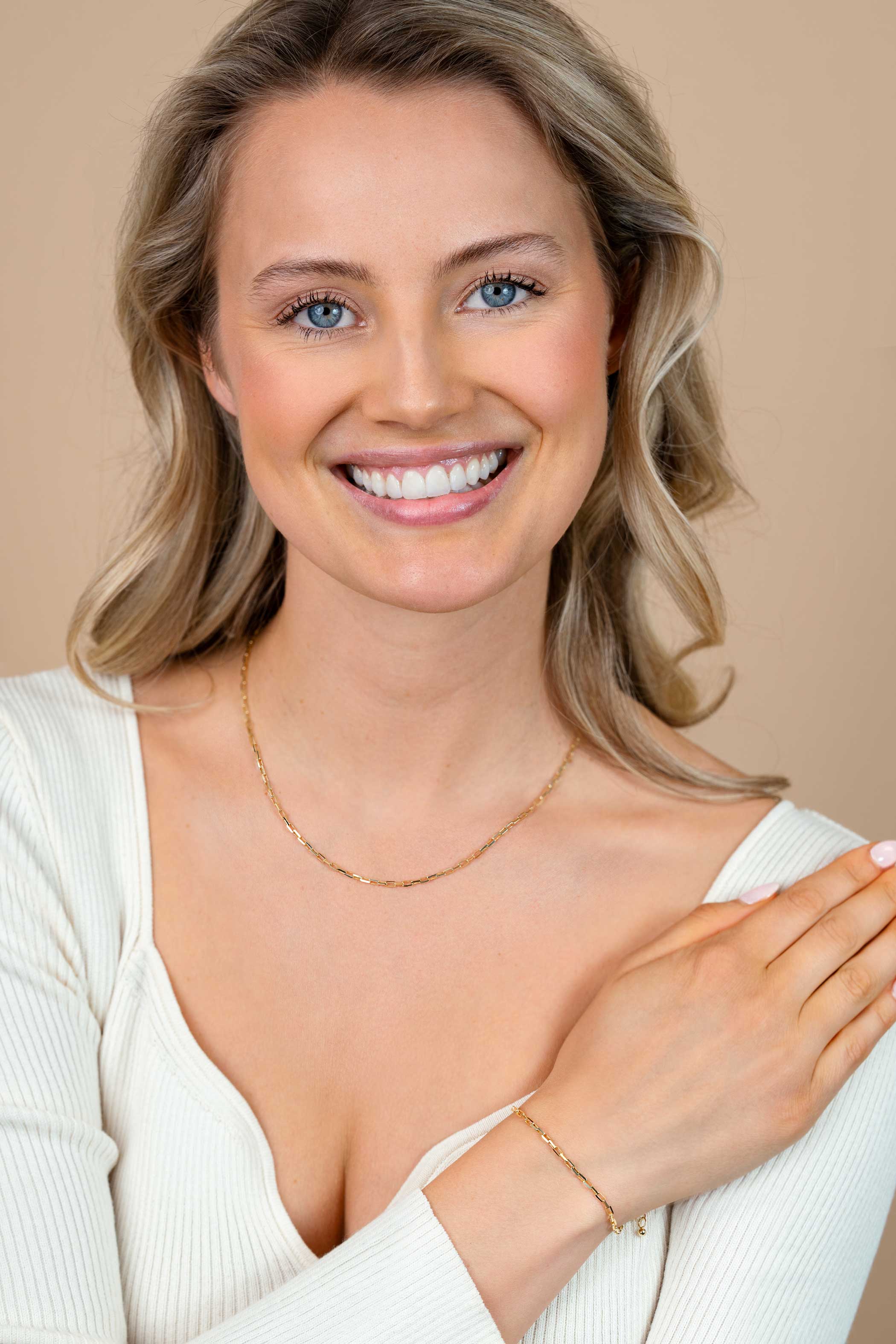 ZINZI zlv. collier gg.verg. massief geslepen anker