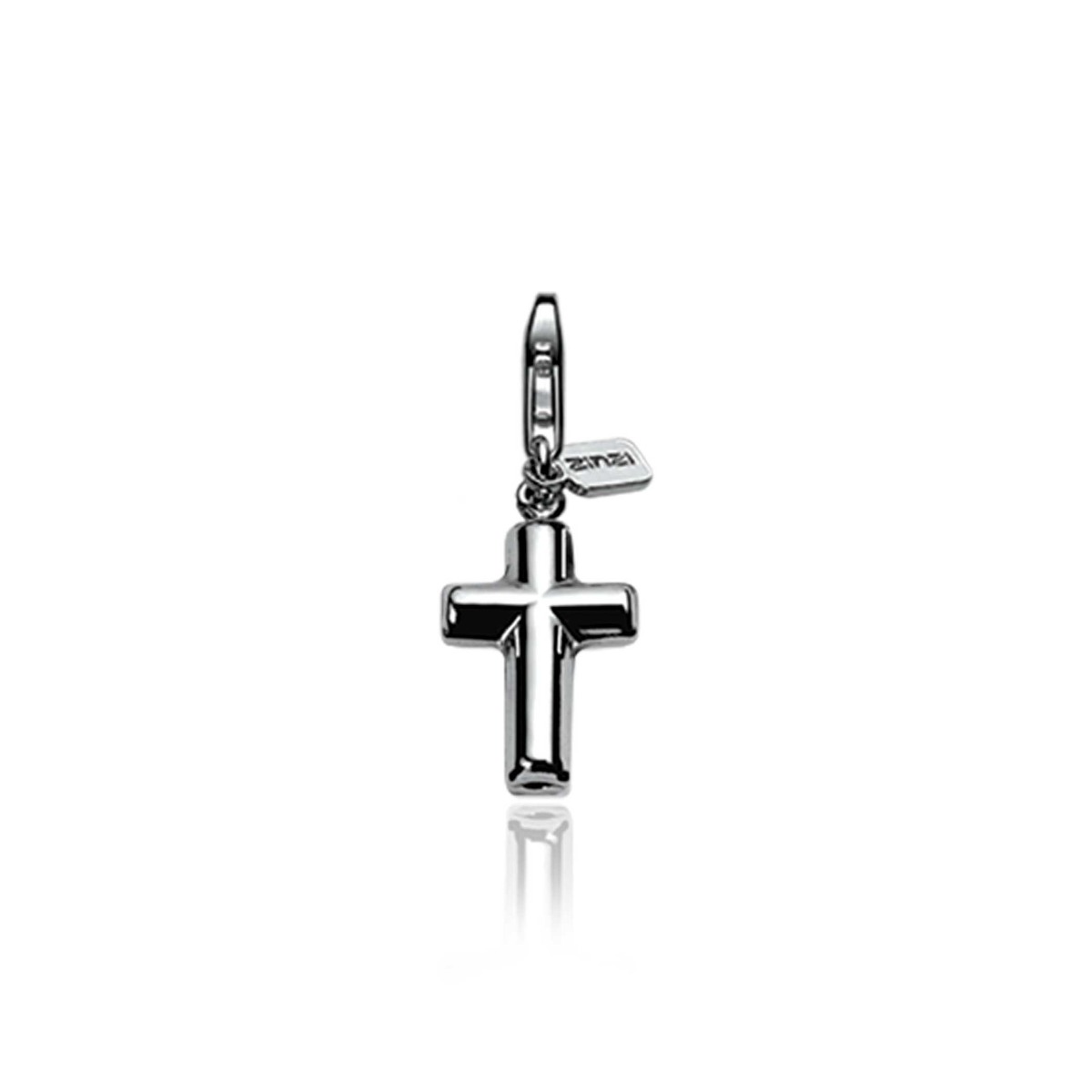 Zinzi silberner Anhänger Kreuz CHARMS81