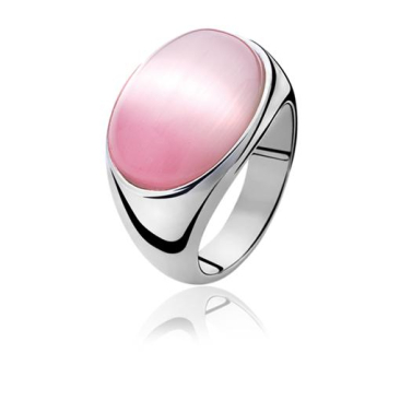 ZINZI silberner Ring rosa ZIR672