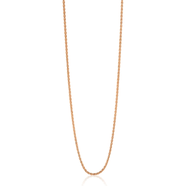 ZINZI zlv. palmier collier 45 cm rosé verguld