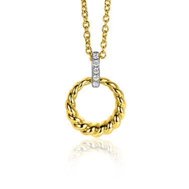 ZINZI zlv. hanger gg.verg.rond open/zirc. hangoog