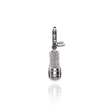 Zinzi silberner Anhänger Slipper CHARMS47