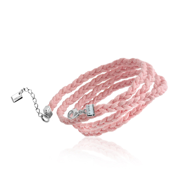Zinzi by Fatima Wickelarmband rosa 75cm ZBF11R