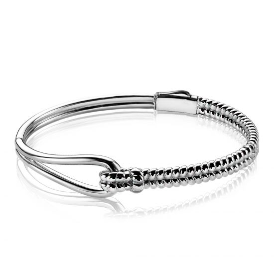 Mart Visser by ZINZI silbernes Armband bearbeitet MVA9