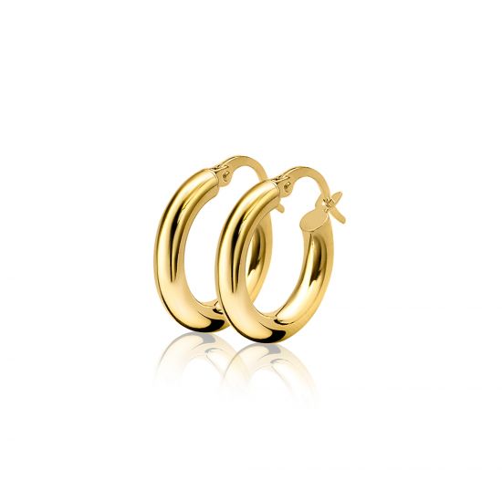 "ZINZI Gold 14 Karat goldene Creolen rund rohrförmig 15 x 3mm ZGO130ZINZI Gold 14 Karat goldene Creolen rund rohrförmig 15 x 3mm ZGO130ZINZI Gold 14 Karat goldene Creolen rund rohrförmig 15 x 3mm ZGO130ZINZI Gold 14 Karat goldene Creolen rund rohrförmig 1