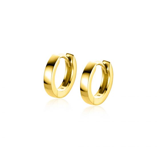 ZINZI GOLD klapcreolen 11,7 x 2,2mm