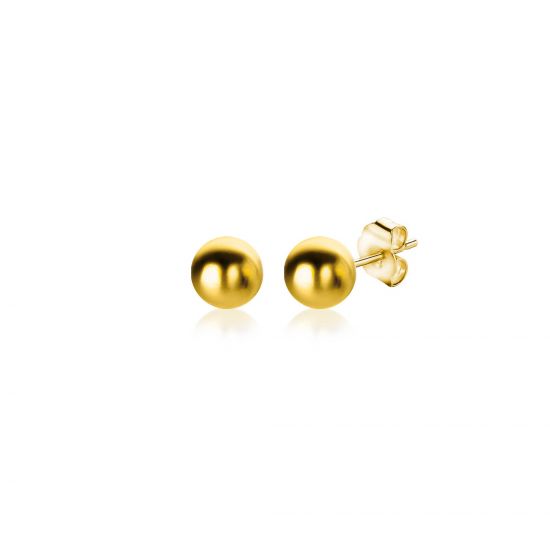 ZINZI GOLD oorknopjes bol 3mm