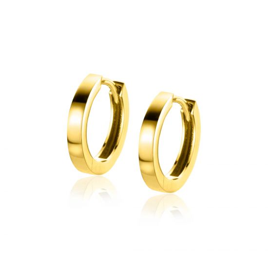 ZINZI GOLD klapcreolen 13,5 x 2,3mm