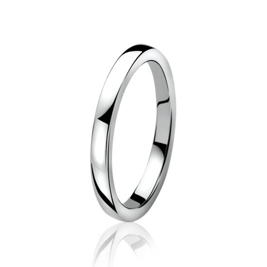ZINZI silberner Ring glatt 2mm ZIR828
