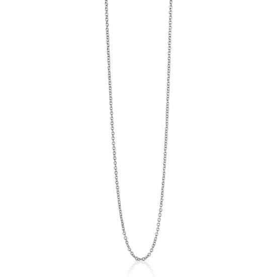 80cm ZINZI silberne Anker Kette ZILC-A80