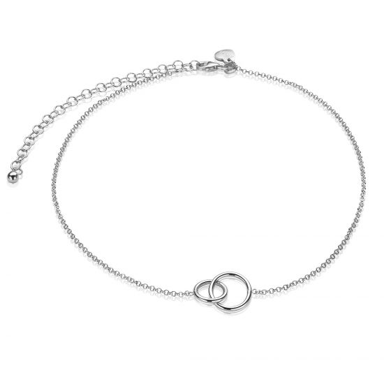 ZINZI silberner Choker 32+10cm rund ZICHOK1278