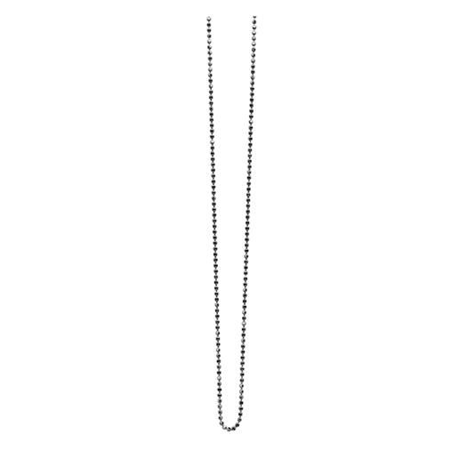 45cm Zinzi silberne Kette Kügelchen  ZI45BOL