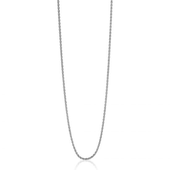 60cm ZINZI silberne Palmier Kette ZILC-P60