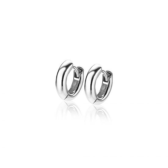Zinzi silberne Kreolen 12 x 3mm ZIO189