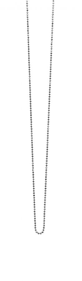 45cm Zinzi Silberkugel Halskette ZI45BOLXS