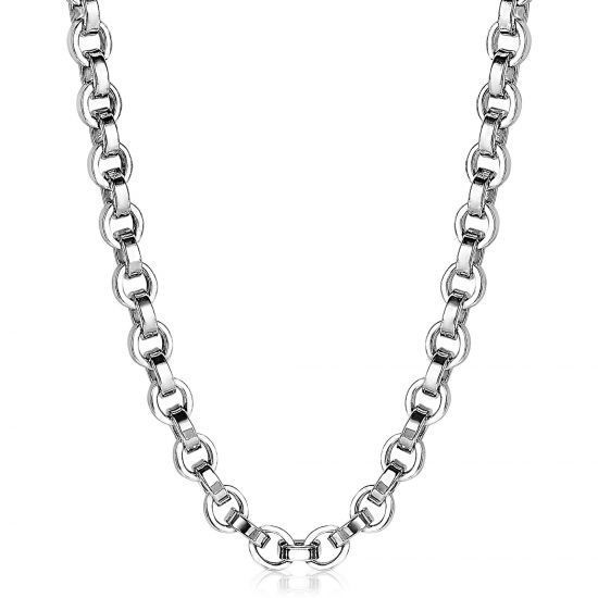 ZINZI silberne Gliederhalskette rund 45cm ZIC1702
