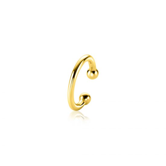 ZINZI zlv. earcuff gg.verg. glad