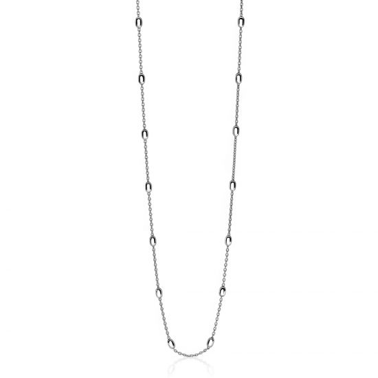 ZINZI silbernes Fantasie Halskette oval 42-45cm ZIC1655