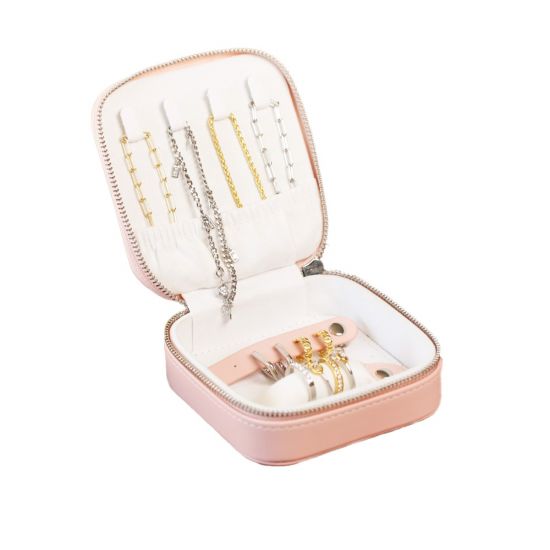 Luxe roze ZINZI sieraden doosje