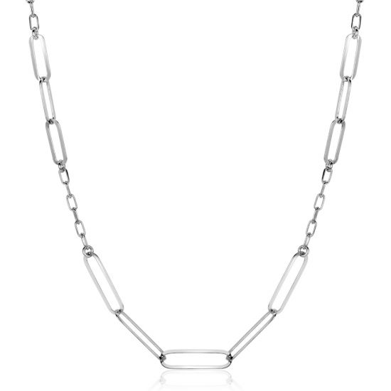 ZINZI zlv.collier fantasie paperclip 45cm