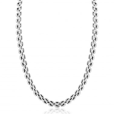 ZINZI zlv. collier rolex-style breed 8mm 43cm
