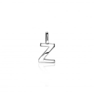 ZINZI silberner Buchstaben Anhänger Z ZIH2140Z