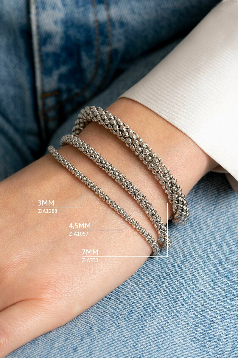 ZINZI silbernes Gliederarmband 21cm ZIA1057-21