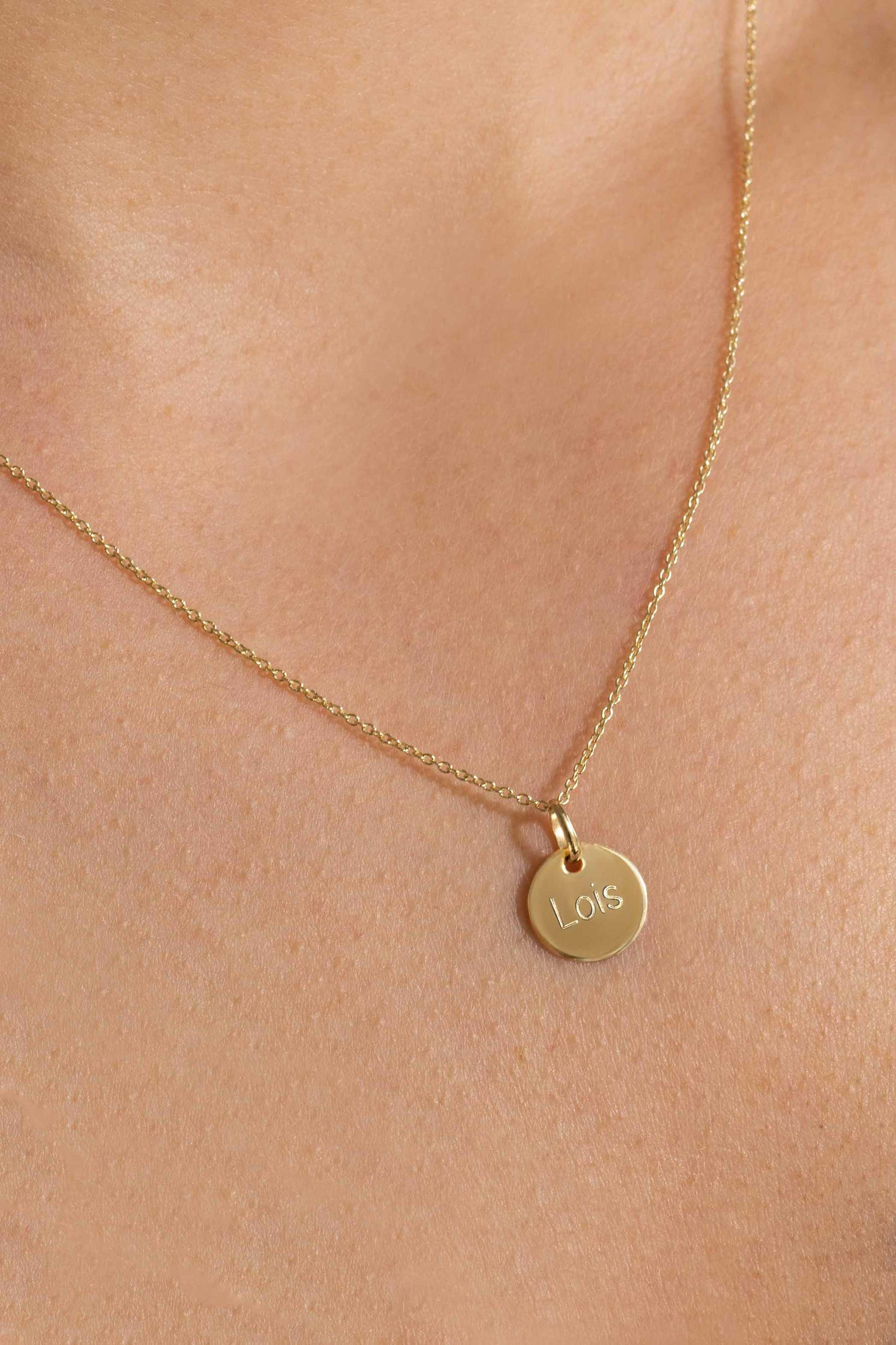 ZINZI GOLD hanger rond glad 10mm