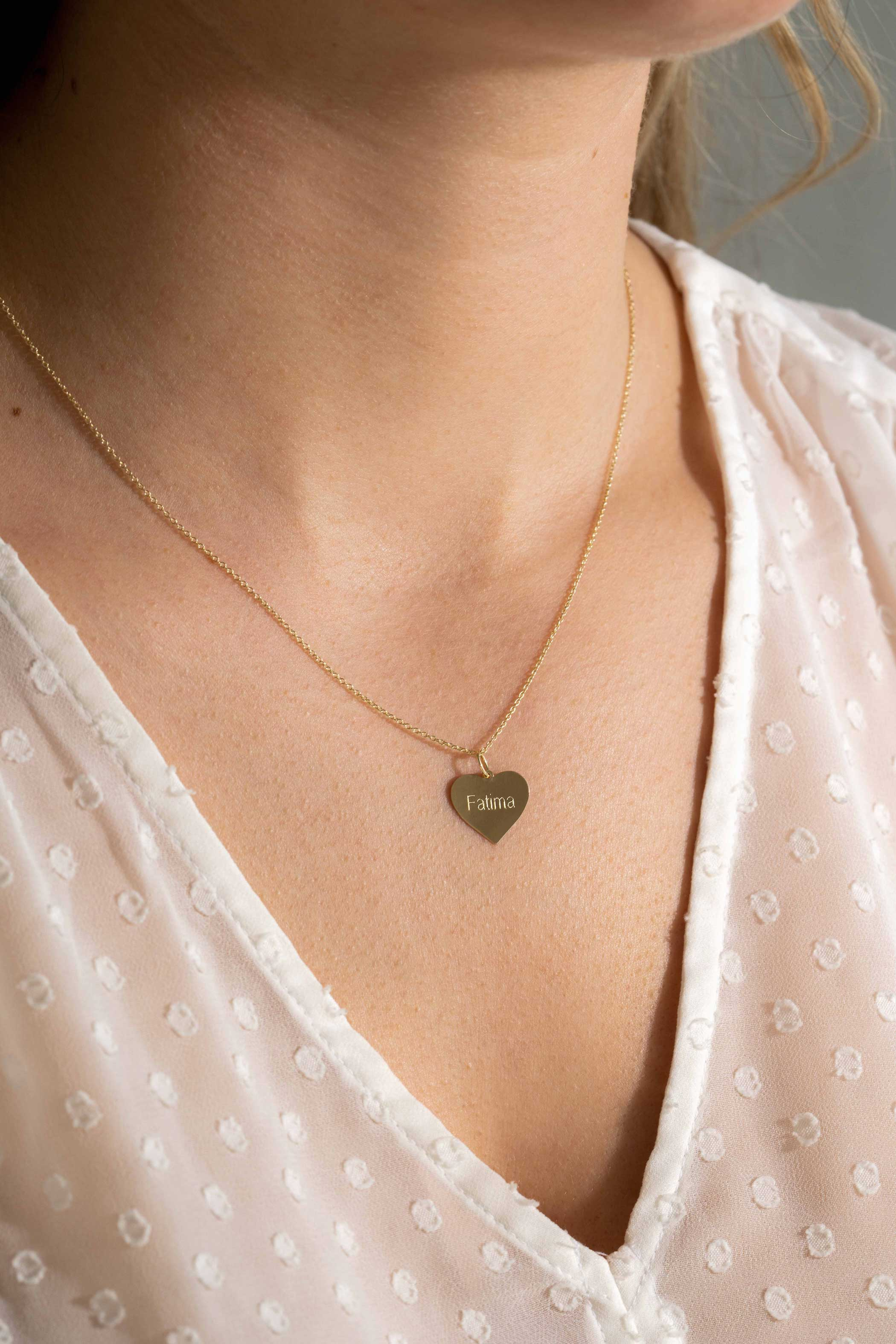 ZINZI GOLD hanger hart glad 14mm