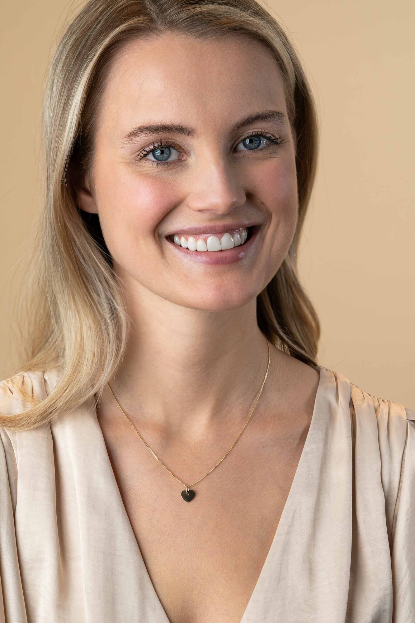 ZINZI GOLD hanger hart glad 10mm