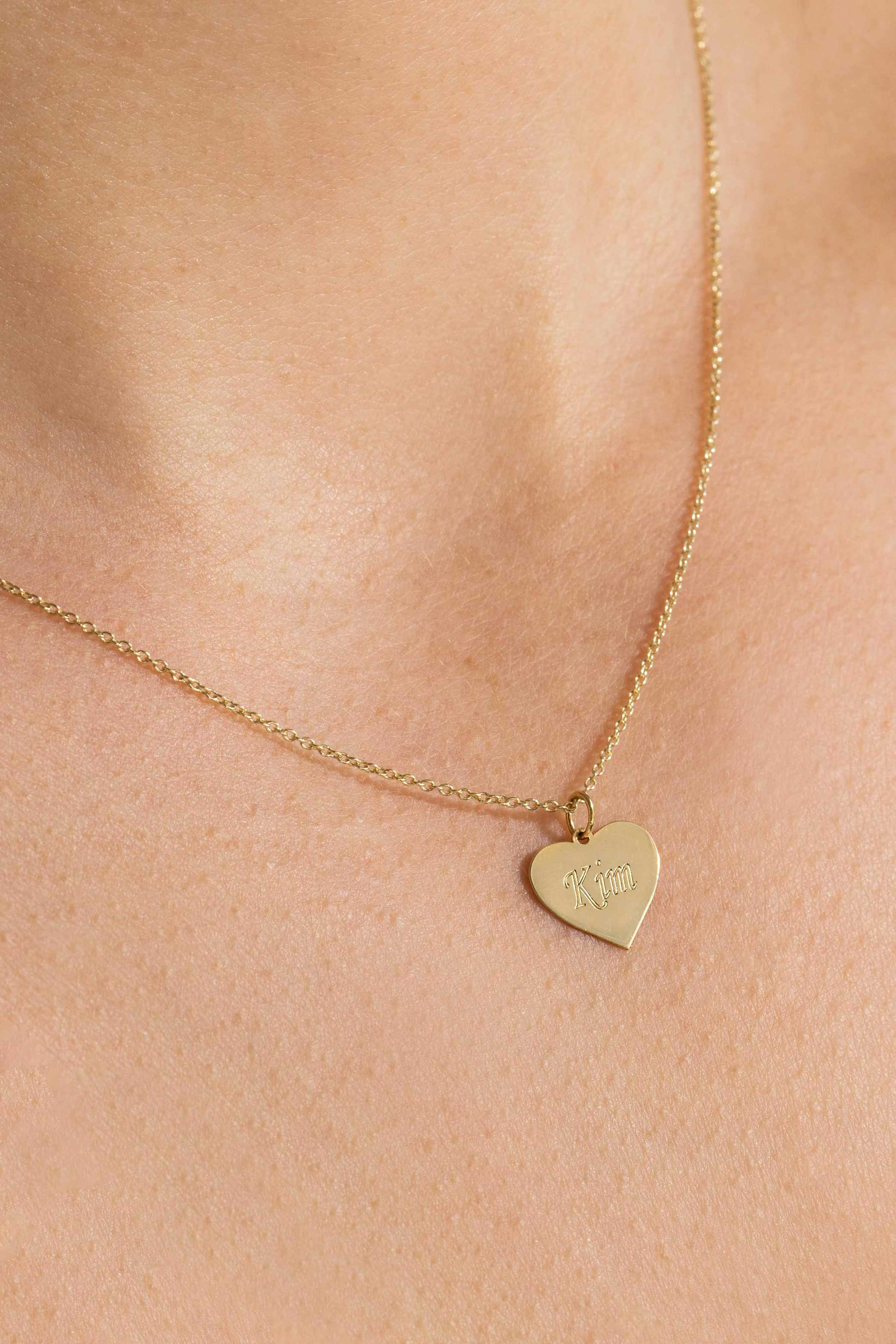 ZINZI GOLD hanger hart glad 11mm