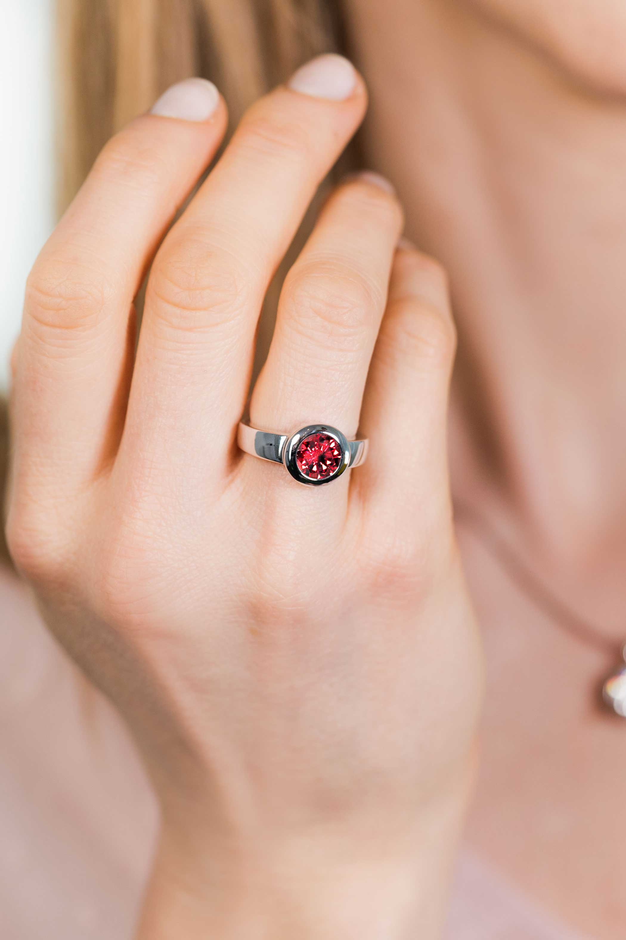 ZINZI silberner Wechselring rund  ZIR1