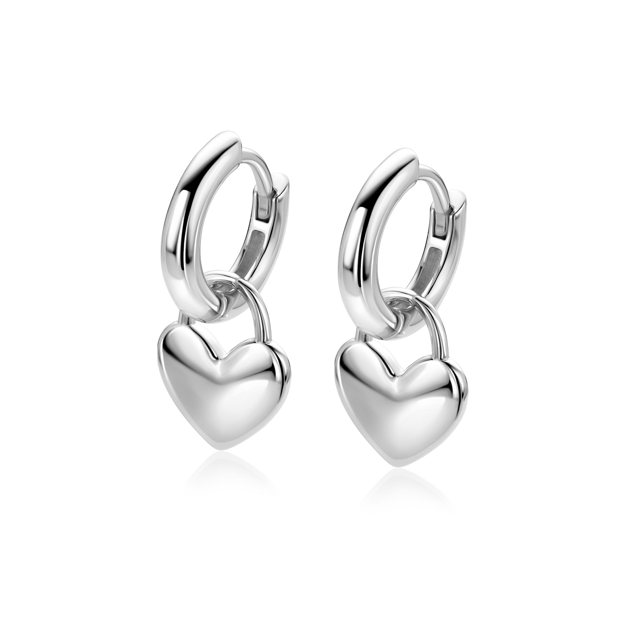 ZINZI zlv. oorbedels hart