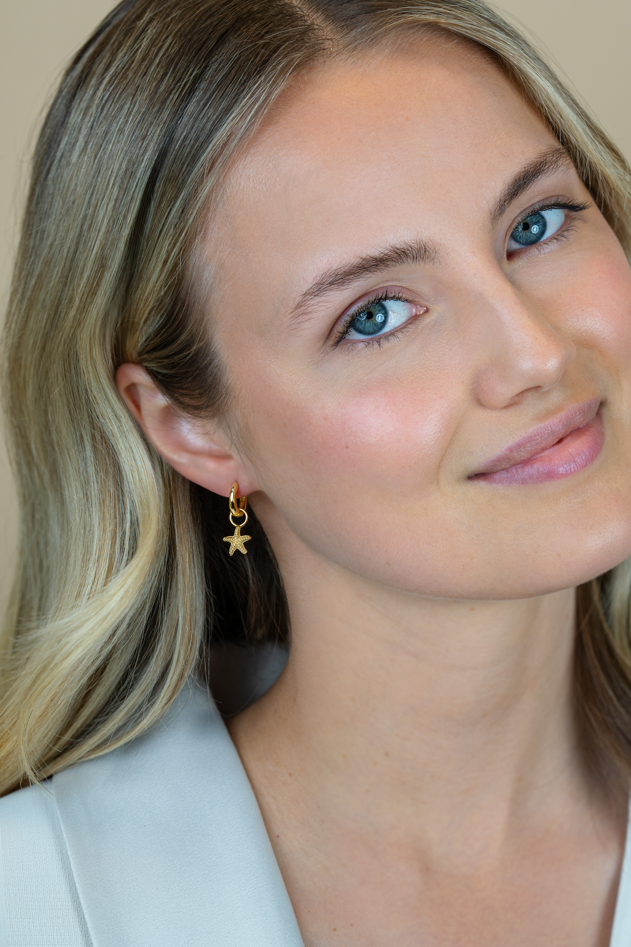 ZINZI zlv. oorbedels gg.verg. zeester