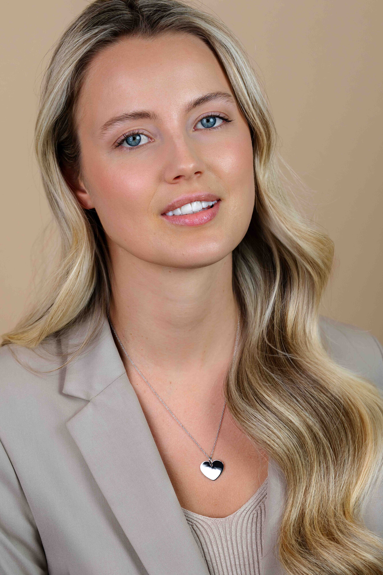 20mm ZINZI Silberner Anhänger in Herzform, glatt, für Gravur ZIH2346-20 (ohne Kette)