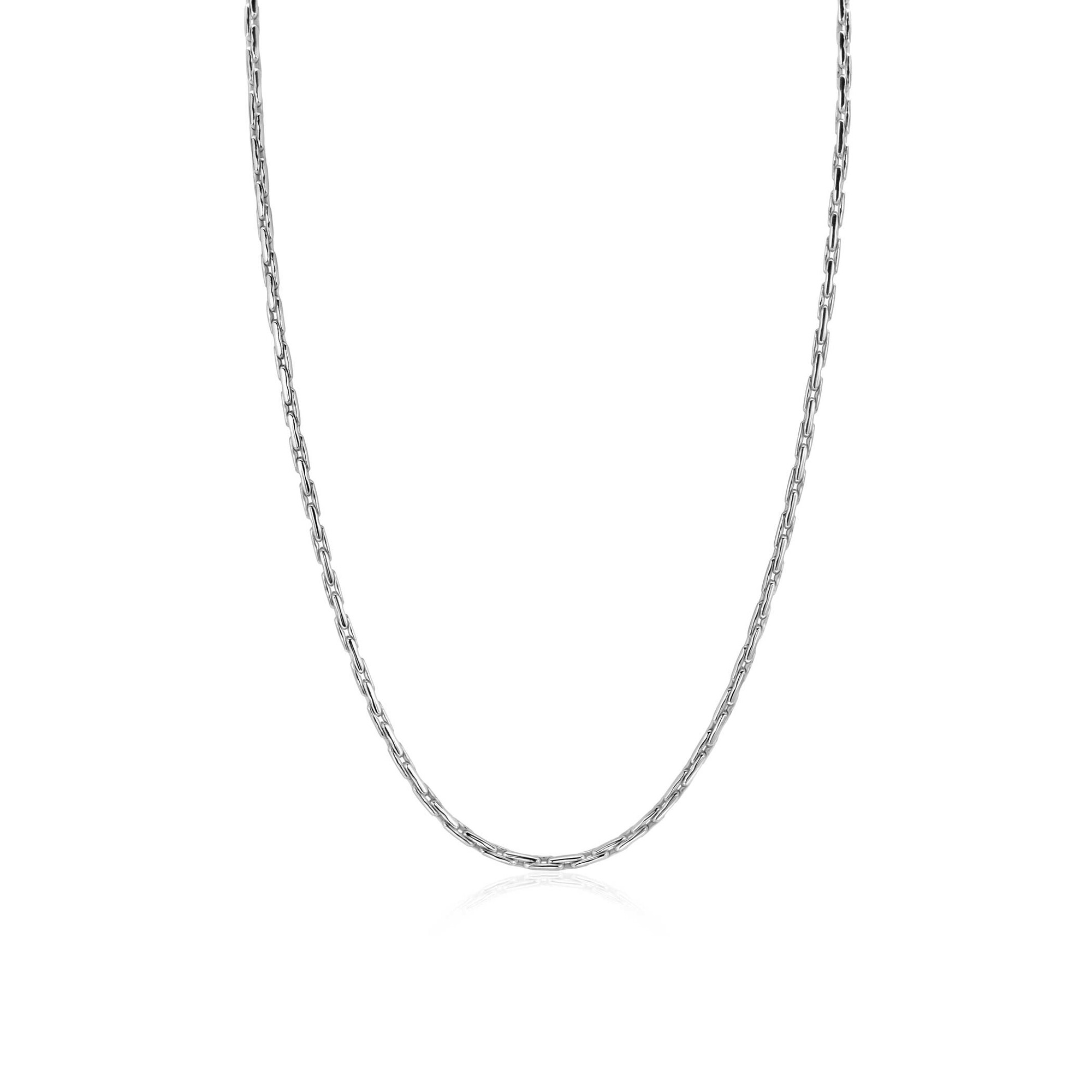 ZINZI Silber Gliederkette, 2,3 mm breit, 43-45 cm ZIC2648