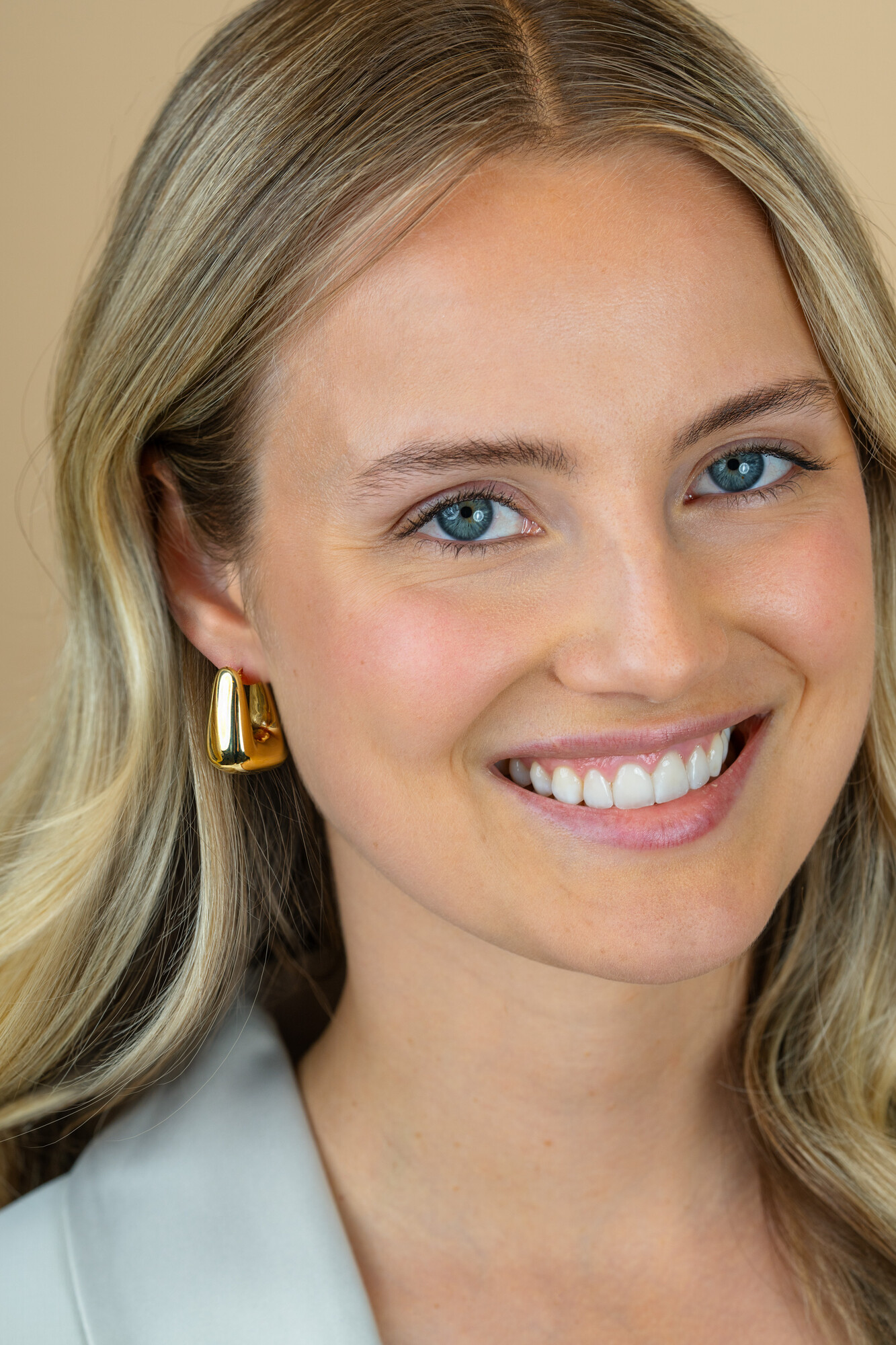 ZINZI zlv. oorringen gg.verg.scheve rechthoek breed