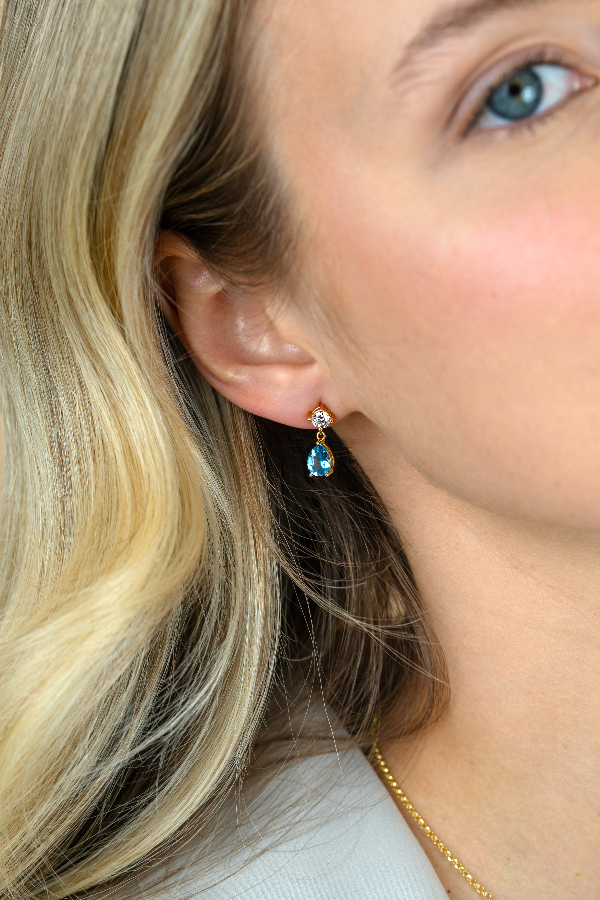 ZINZI zlv. oorstekers gg.verg.peer blauw/VK zirc.